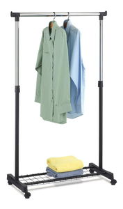 Věšák na kolečkách Ajedrez (černá)