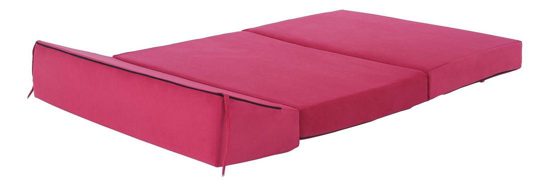 Rozkládací křeslo Viajado (tmavě růžová)