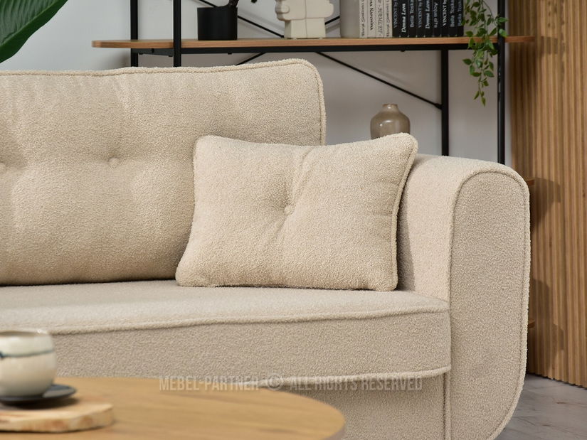 Pohovka dvousedačka Bacteria (béžová)