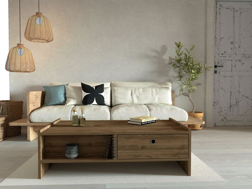 Konferenční stolek Banaso (ořech)