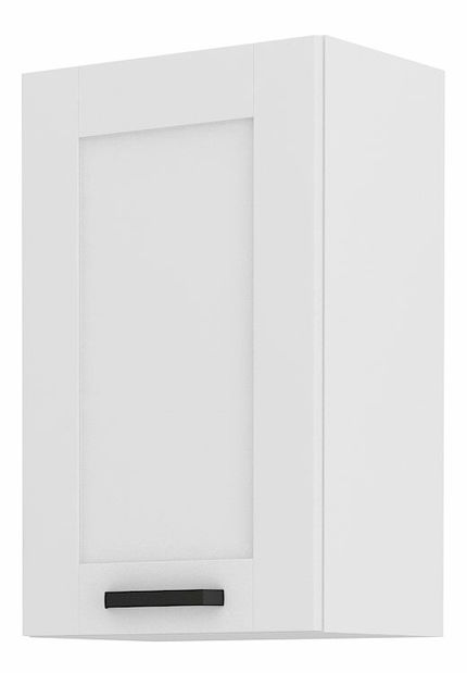 Horní kuchyňská skříňka Lucid 45 G 72 1F (bílá + bílá)