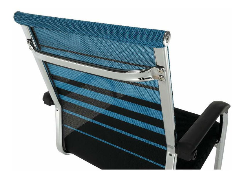 Konferenční židle Ertozinence (modrá + černá)