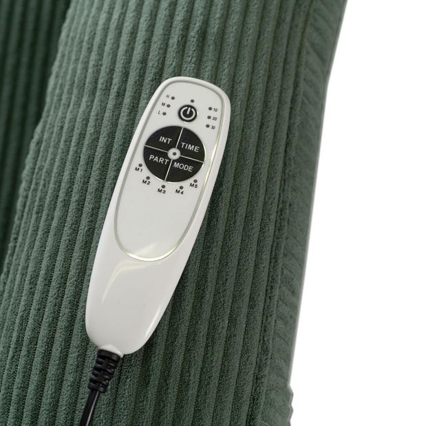 Masážní křeslo Banesto (zelená)