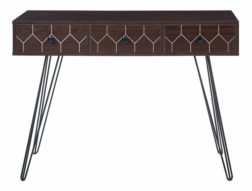 Konzolový stolek Masu (hnědá)