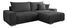 Rohová sedačka Fatinit (tmavě šedá)