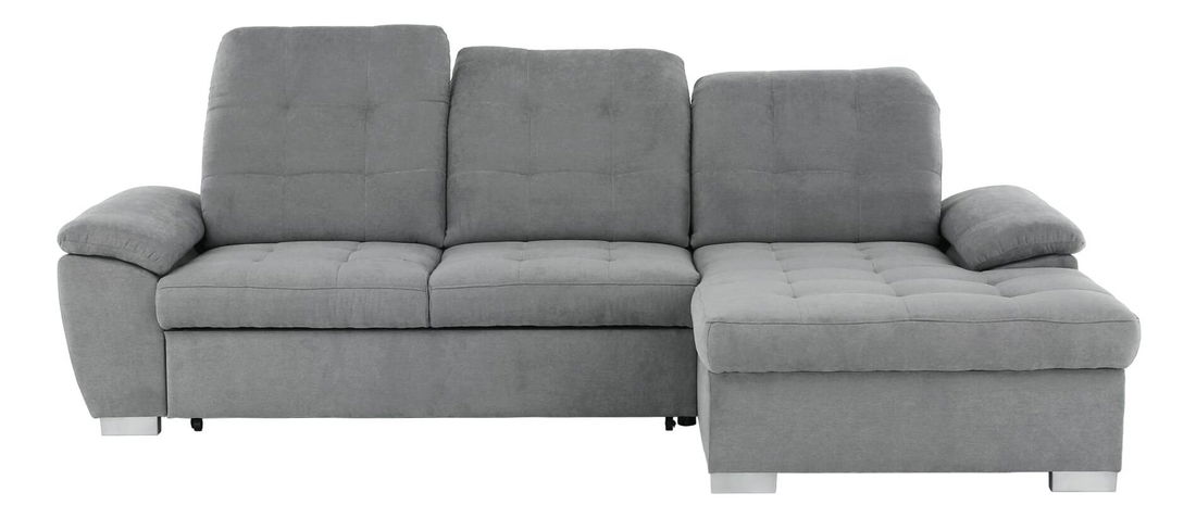 Rohová sedačka Evangelon (šedá) (P)