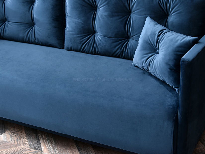 Pohovka dvousedačka Mastil (černá)