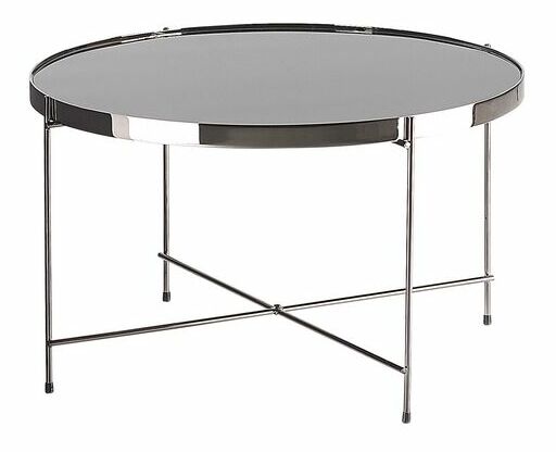 Konferenční stolek LACE (stříbrná)