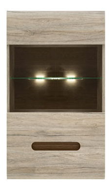 Vitrína na stěnu BRW Azteca SFW1W/10/6