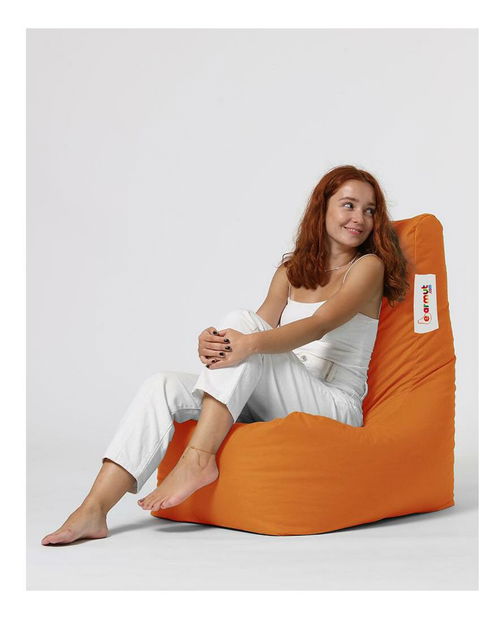 Sedací pytel Dust (oranžová)