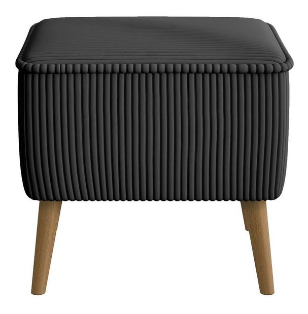 Taburetka Veneza V2 (černá + buk)