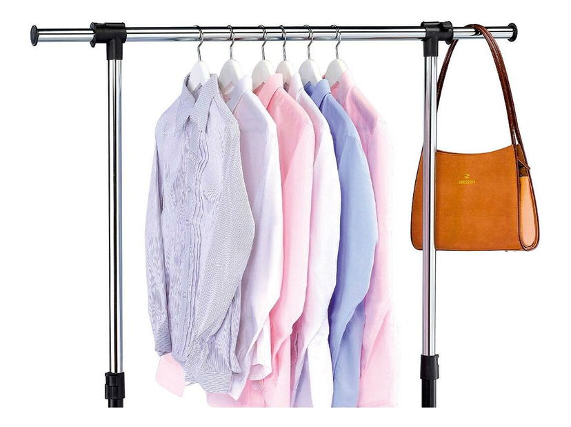 Věšák na kolečkách Asturias (černá)