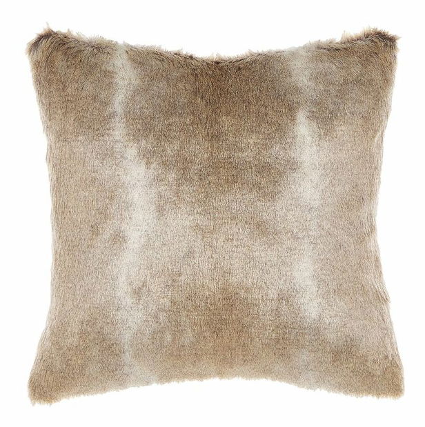 Sada 2 ozdobných polštářů 45 x 45 cm Horde (hnědá)