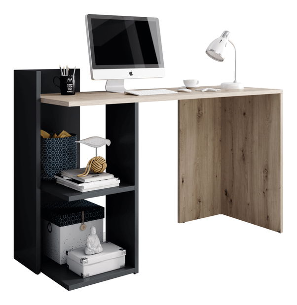 PC stolek Adrean (dub artisan + grafit)