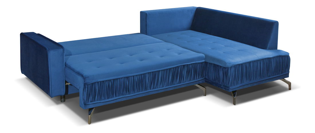 Rohová sedací souprava Variana (hnědá) (P)