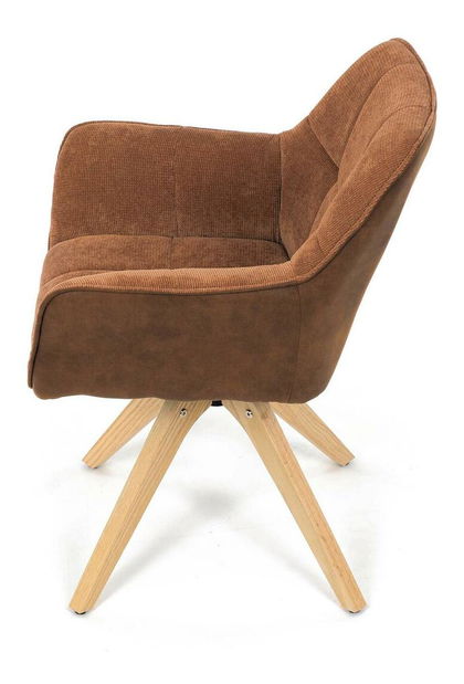 Jídelní židle Hicimos (hnědá)