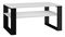 Konferenční stolek Maduro 2 (bílá + černá)