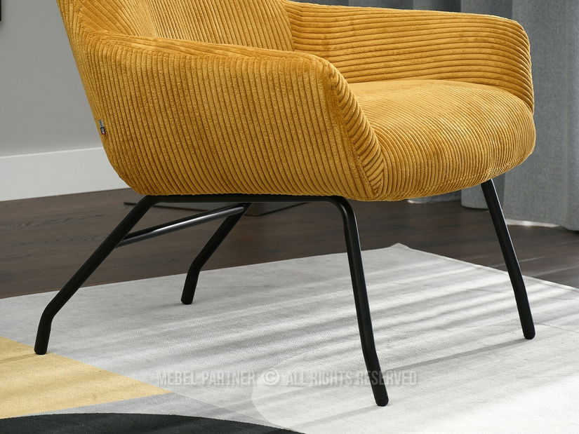 Křeslo Condor (med + černá)