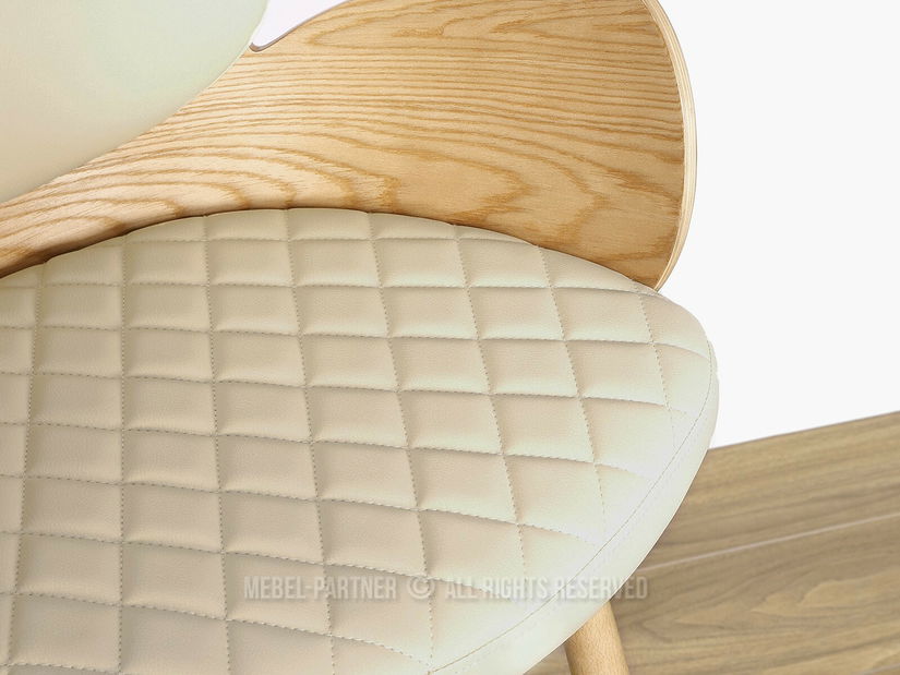 Barová židle Arianok (krémová)