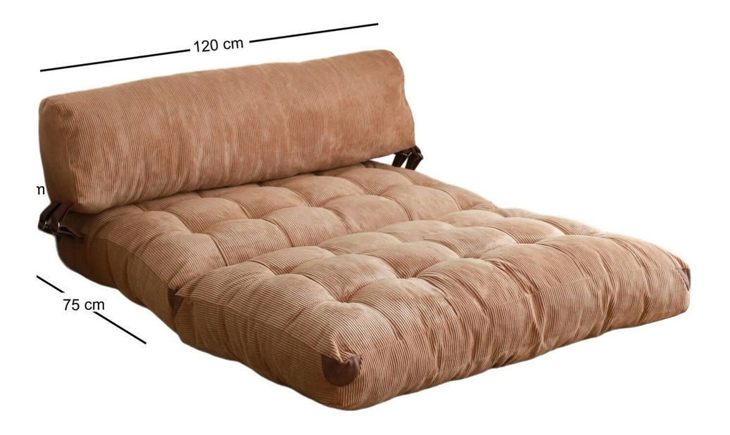 Pohovka dvousedačka Fawaris 2 (hnědá)