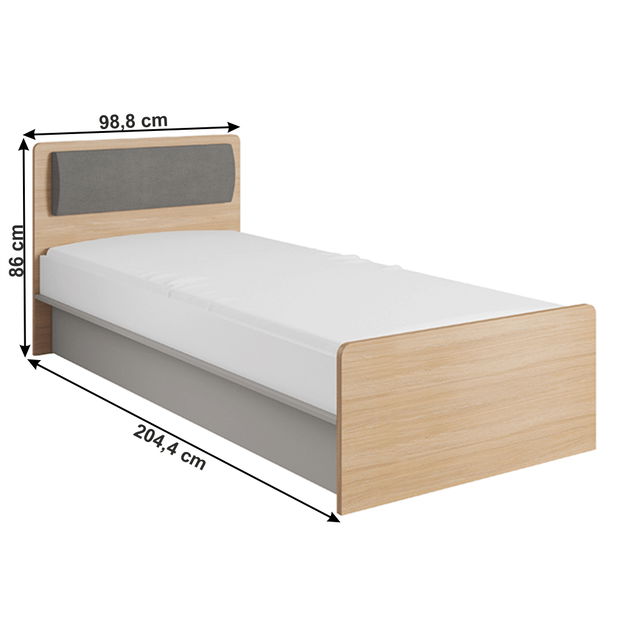 Jednolůžková postel 90 cmTempo Kondela