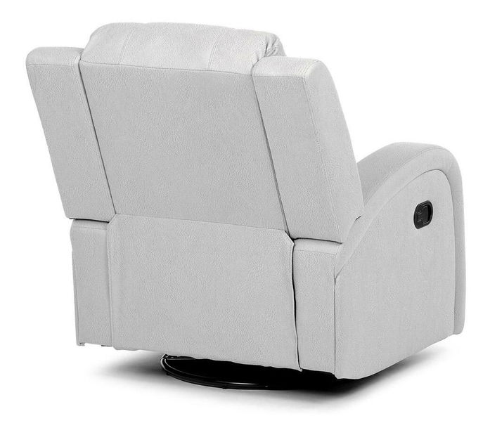 Polohovací křeslo Triple (stříbrná)