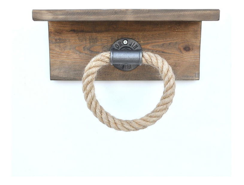 Nástěnný věšák Nenanu 5 (ořech)