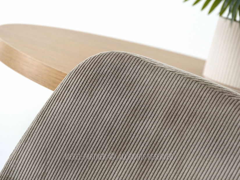 Židle Ulrika (tmavobéžová + béžová)