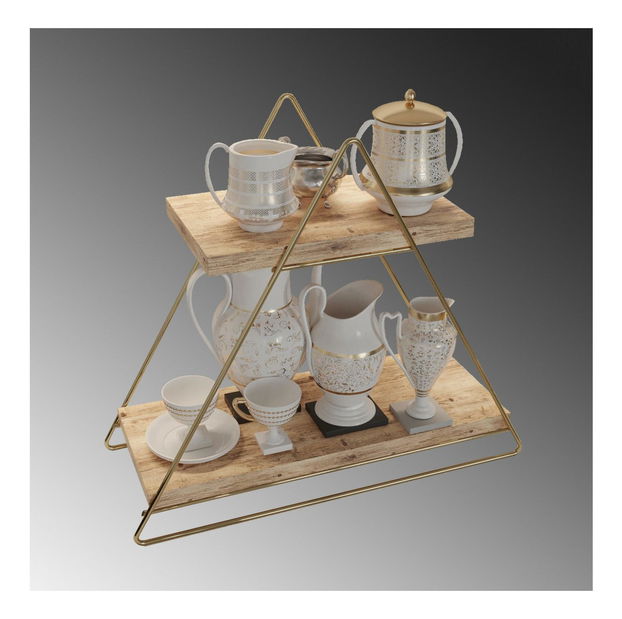 Police Vitupi 1 (zlatá + hnědá)