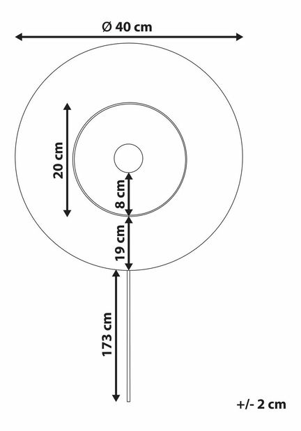 Nástěnné svítidlo Yoogi (přírodní)