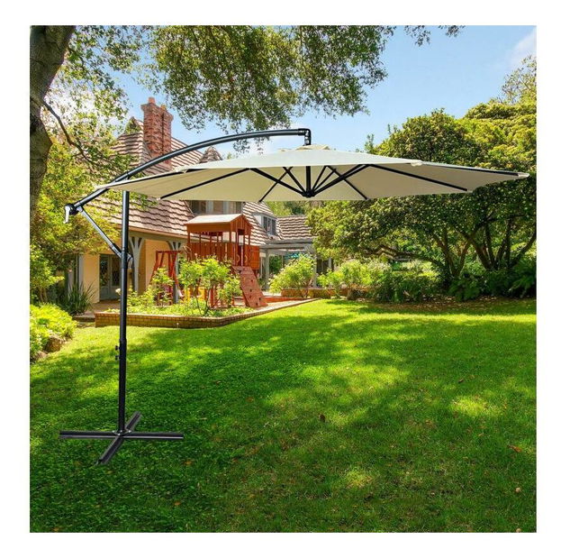 Zahradní slunečník Alomar (béžová)