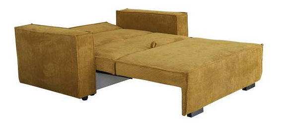 Rozkládací pohovka Carivia Star III (šedá) (s úl. prostorem)