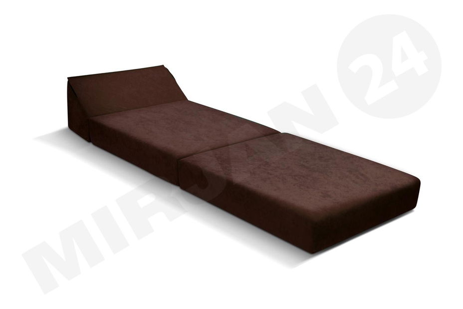 Rozkládací křeslo pro hosty Felix (tmavě hnedá) *výprodej