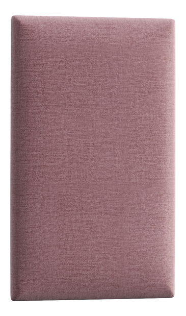 Čalouněný panel Quadra 50x30 cm (růžová)