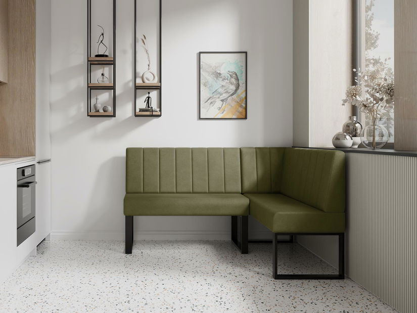 Rohová lavice Mondeo 140x200 (olivová) (P)