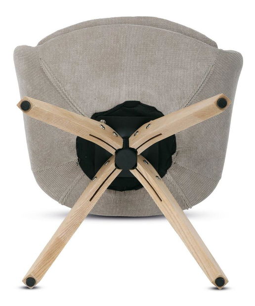 Jídelní židle Huesudas (béžová)