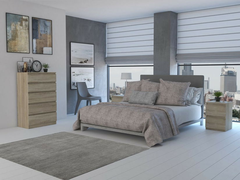 Komoda Musecalo 4 (dub sonoma)