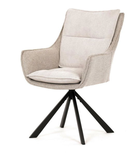 Jídelní židle Defiende (krémová)