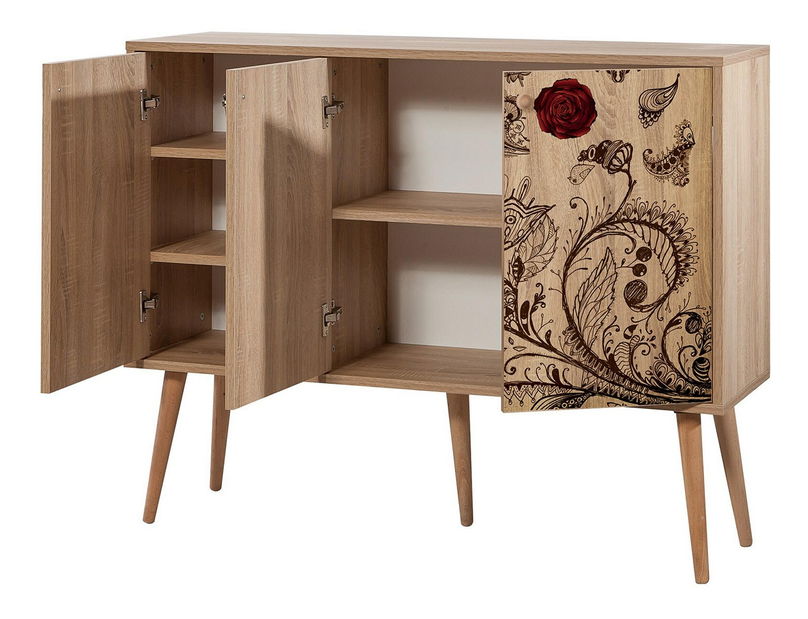 Skříňka Meghan (Dub sonoma)