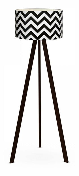 Stojanová lampa Amorekko 5 (černá + bílá)
