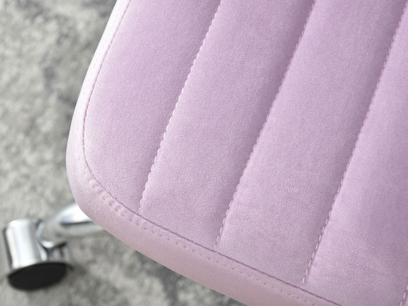 Židle Merylyn (šeřík + chromová)