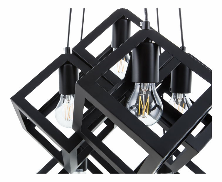 Závěsná lampa Cambe (černá)