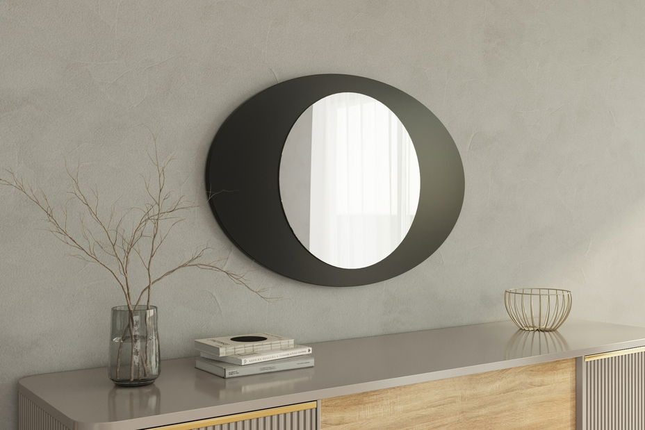 Zrcadlo Oblisimo (černá)