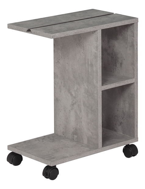 Příruční stolek Niddo (světlý beton)