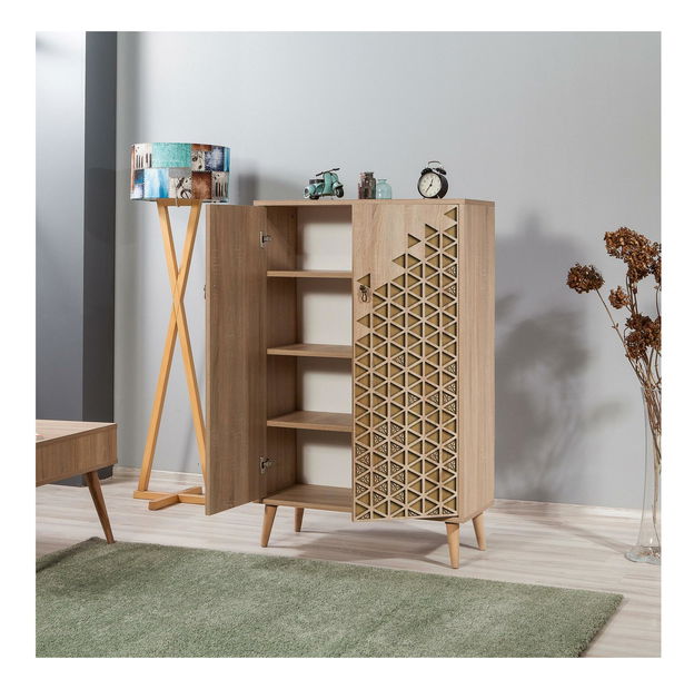 Skříňka Multibox 120 (dub sonoma)