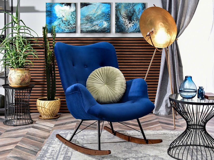 Relaxační křeslo Laurentino (černá)