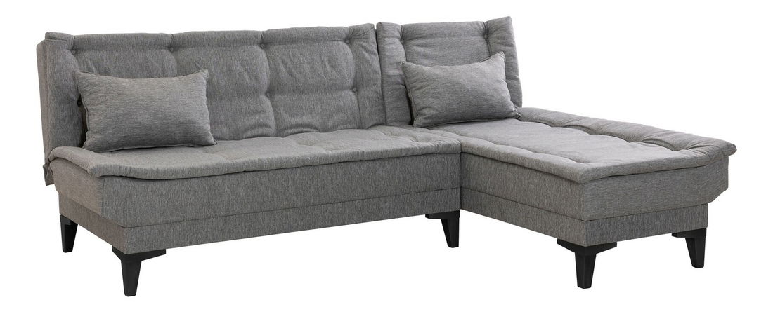 Rohová sedačka Santic (šedá)