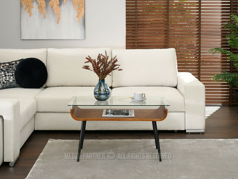 Konferenční stolek Largus (ořech + černá)