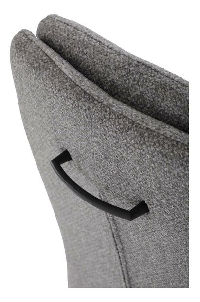 Jídelní židle Detener (stříbrná)