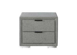 Noční stolek Lelia (světle šedý)